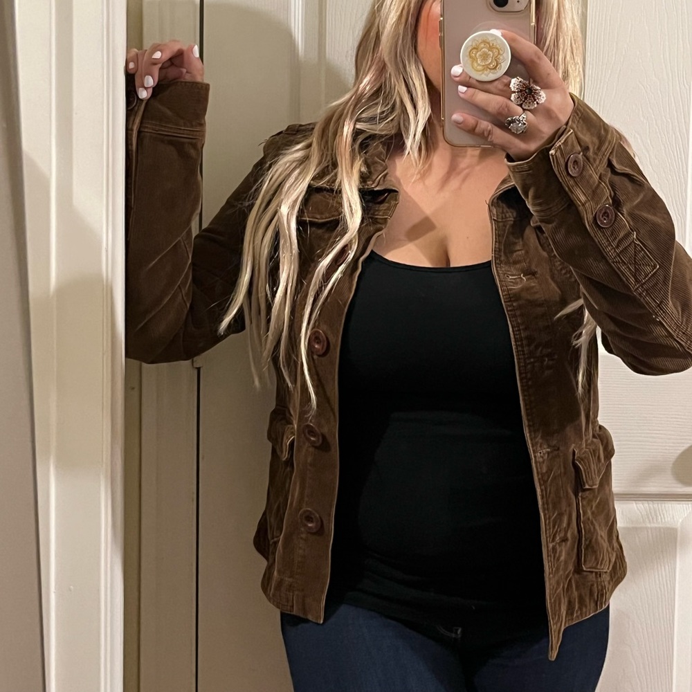 Corduroy brown jacket